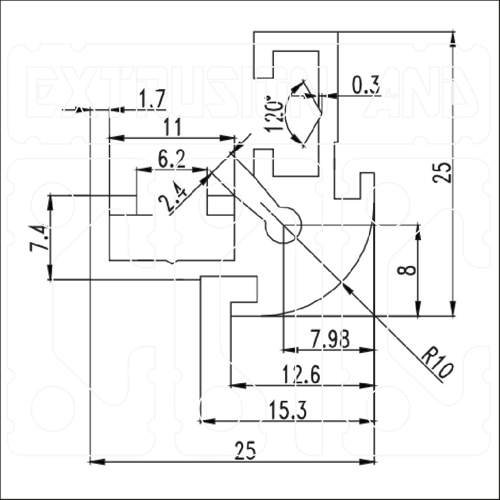 2525L - Extrusion and CNC