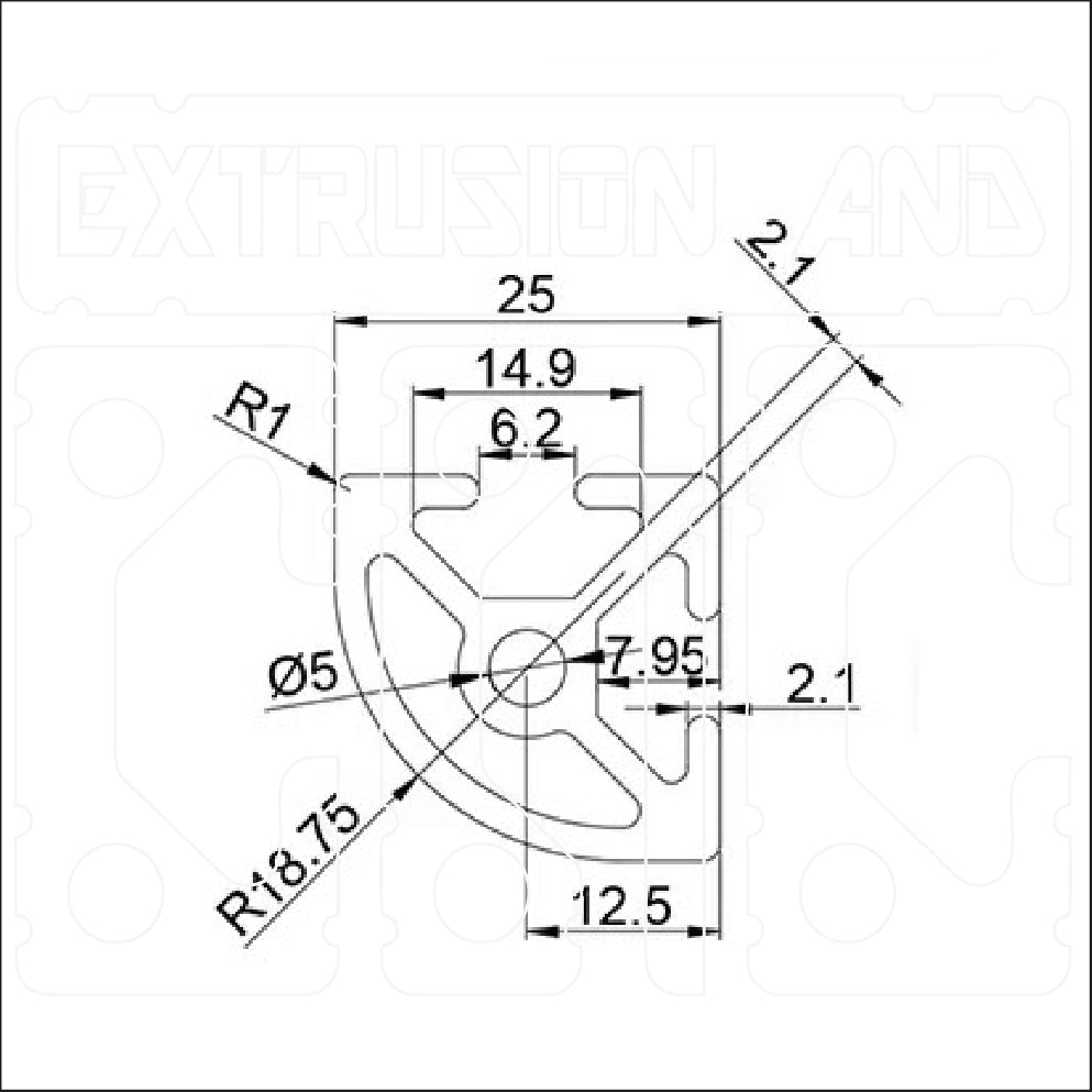 2525R - Extrusion and CNC