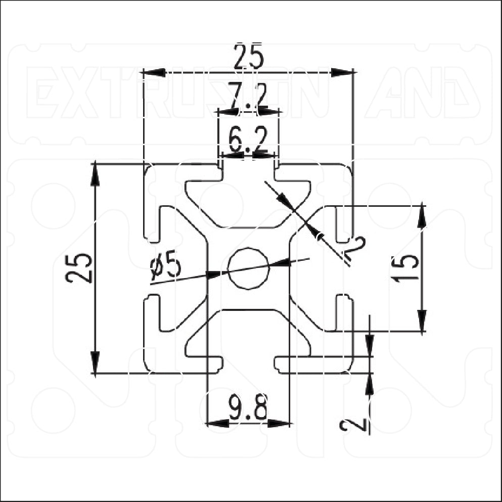 2525W - Extrusion and CNC