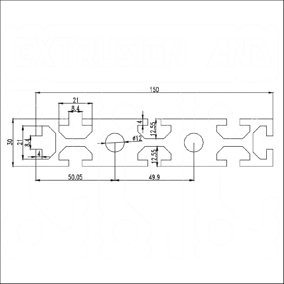 30150W - Extrusion and CNC