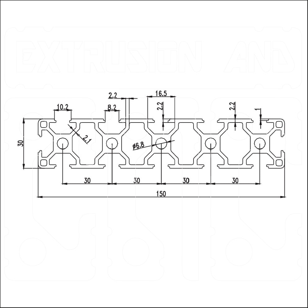 30150 - Extrusion and CNC