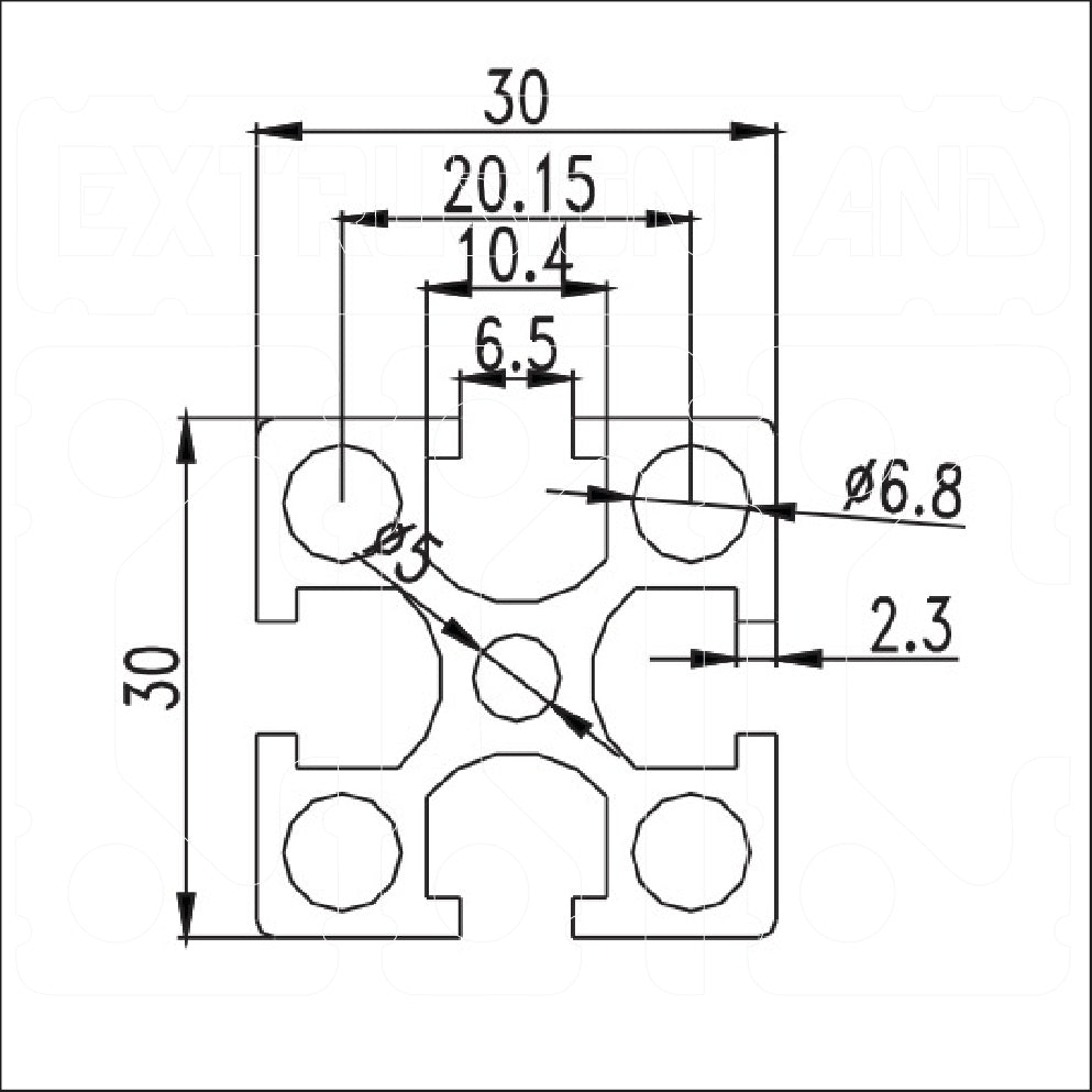 3030GB - Extrusion and CNC