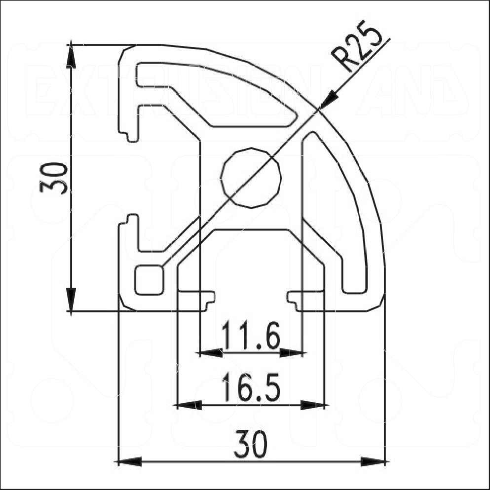 3030R - Extrusion and CNC