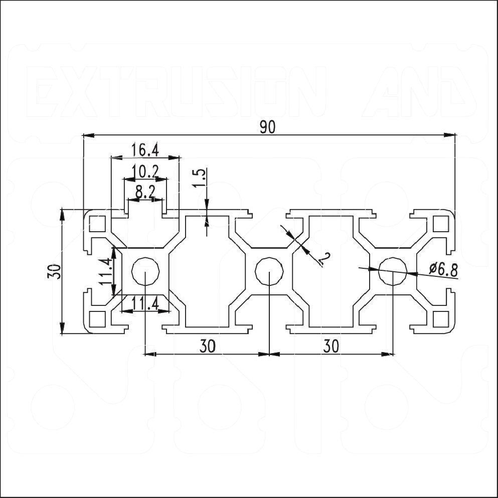 3090 - Extrusion and CNC