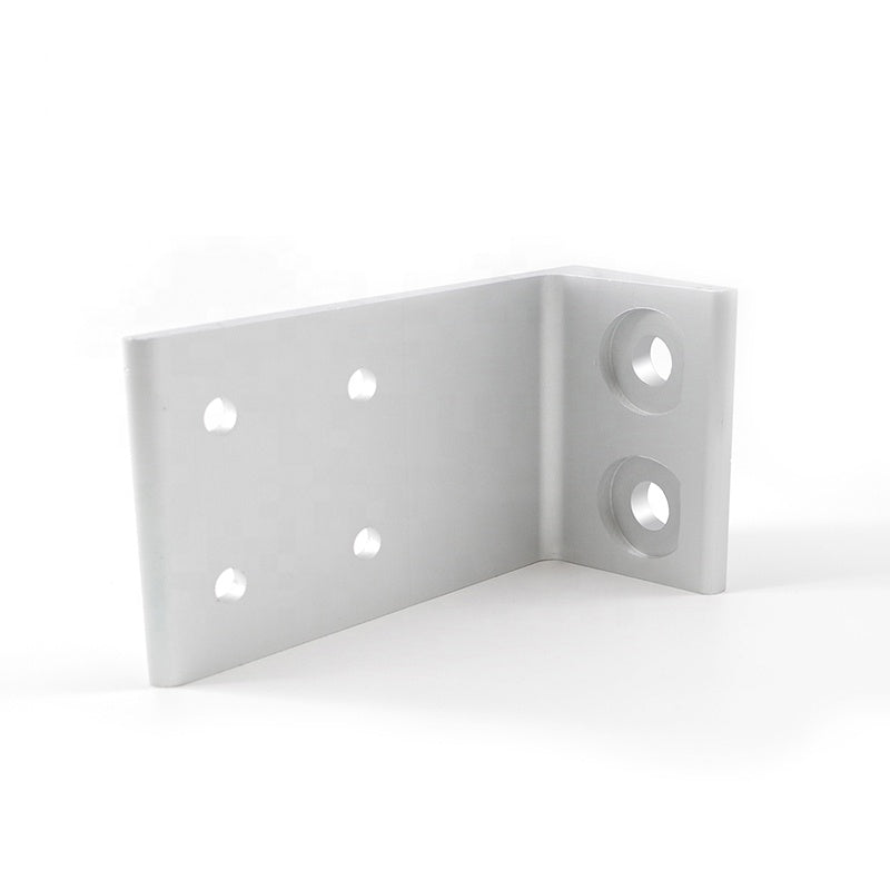 30 series 3060 profiles Floor Mount Base Plate Bracket Silver - Extrusion and CNC