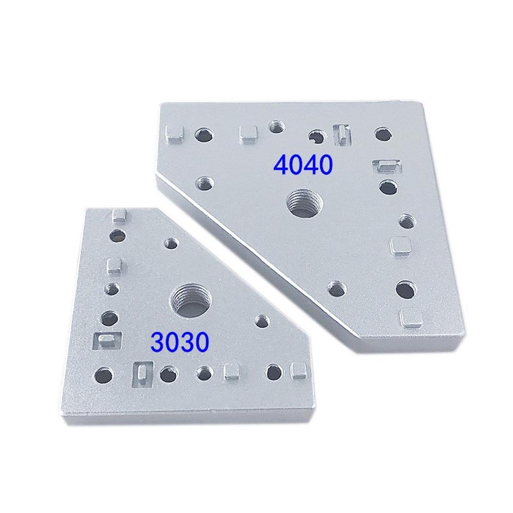 30 series Plate Connection for Wheel 3030-M12 - Extrusion and CNC