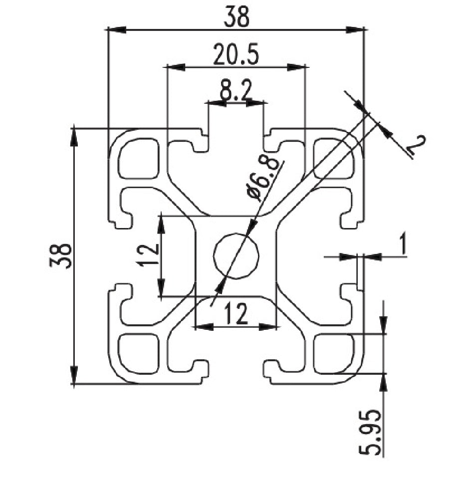 3838 - Extrusion and CNC