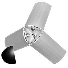 3 Way Connector End Cap 3030QR - Extrusion and CNC