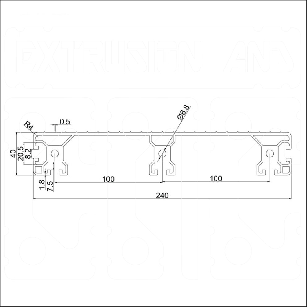 40240G - Extrusion and CNC