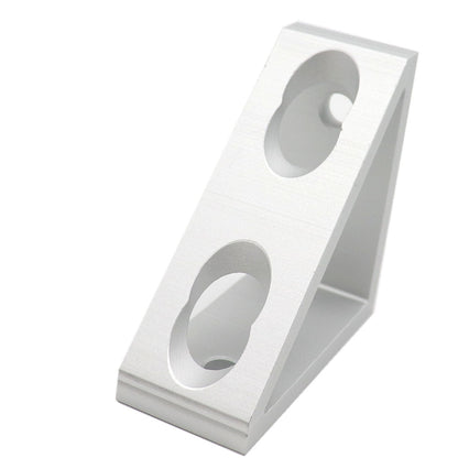 4040-4 hole Wide Gusset  Inside Corner Bracket - Extrusion and CNC