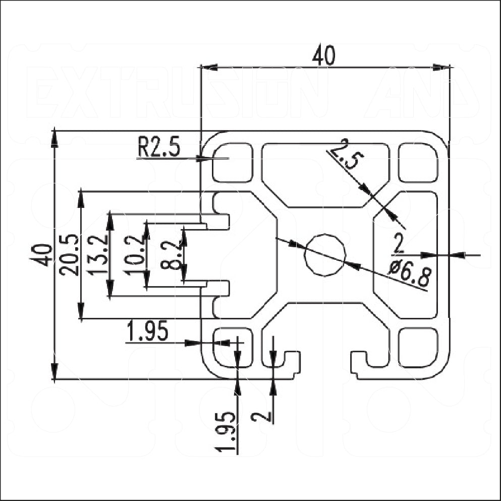 4040N - Extrusion and CNC