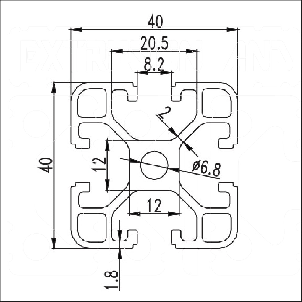 4040 - Extrusion and CNC