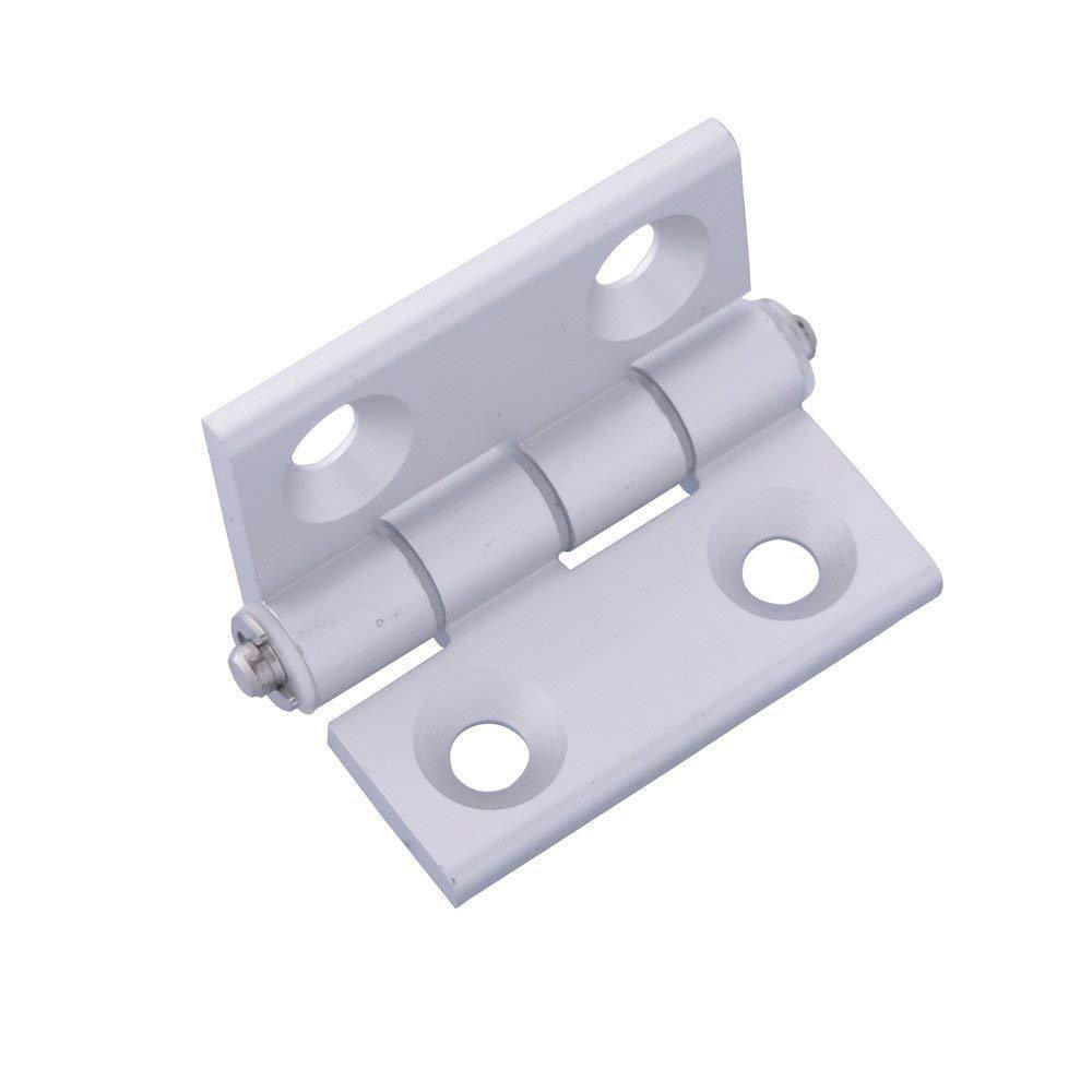 4040 4 Holes Finished aluminium Hinge 40 Series - Extrusion and CNC