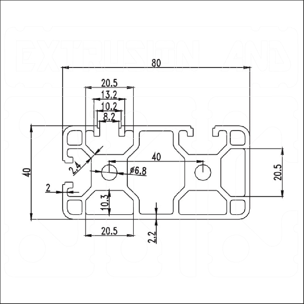 4080N - Extrusion and CNC