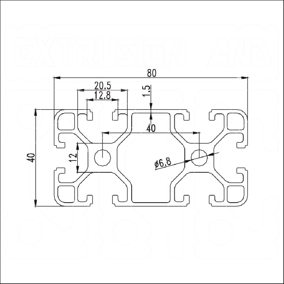 4080 - Extrusion and CNC