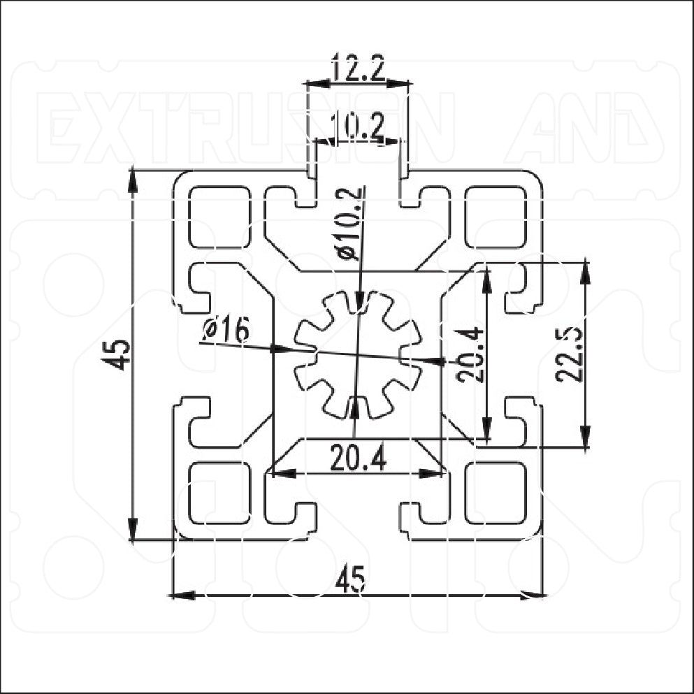 4545A - Extrusion and CNC