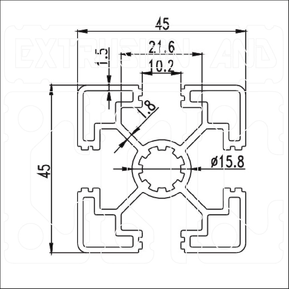 4545L - Extrusion and CNC