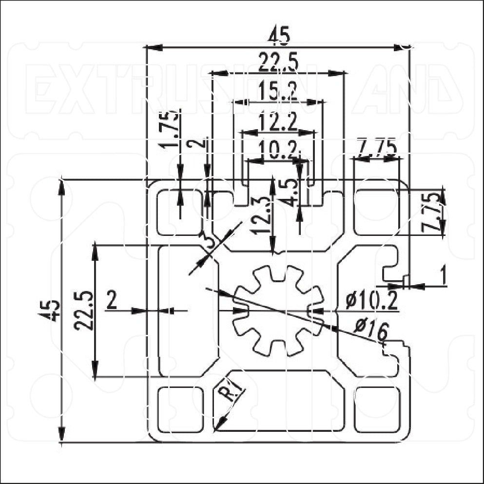 4545N - Extrusion and CNC