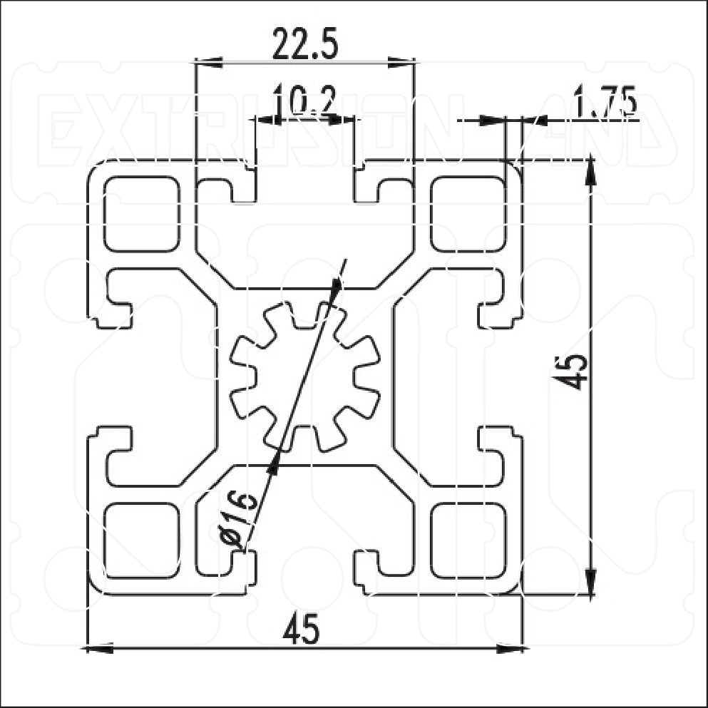 4545 - Extrusion and CNC