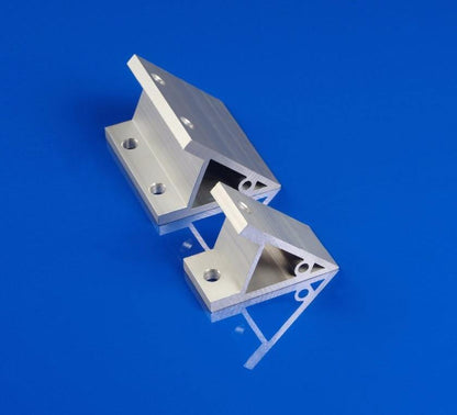 45 Degree corner 6060 Extrusion Bracket 4 hole 30 series - Extrusion and CNC