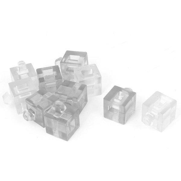 45 Series Aluminium fittings Spacer Partitions Glass connection block type A -Pack of 1 - Extrusion and CNC