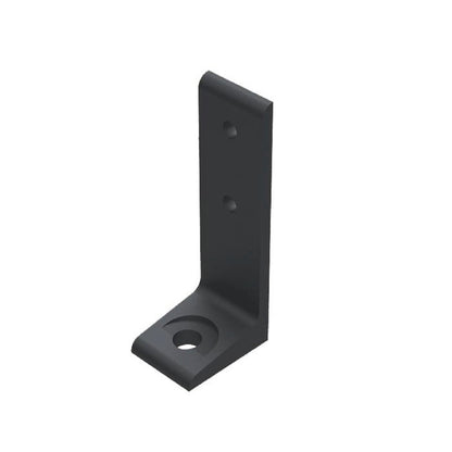 45 and 50 series Floor Mount Base Plate Bracket Black - Extrusion and CNC