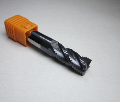 4PCS 4 Flutes HRC55 Roughing End Mills flat roughing tungsten carbide bit - Extrusion and CNC