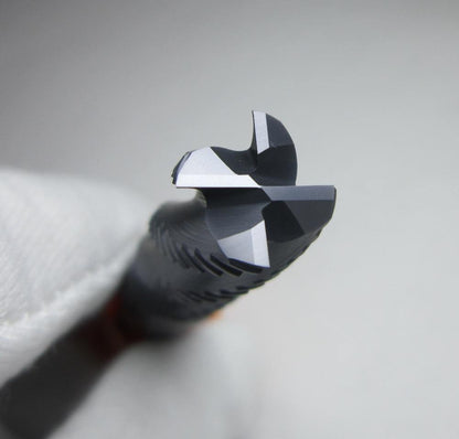 4PCS 4 Flutes HRC55 Roughing End Mills flat roughing tungsten carbide bit - Extrusion and CNC