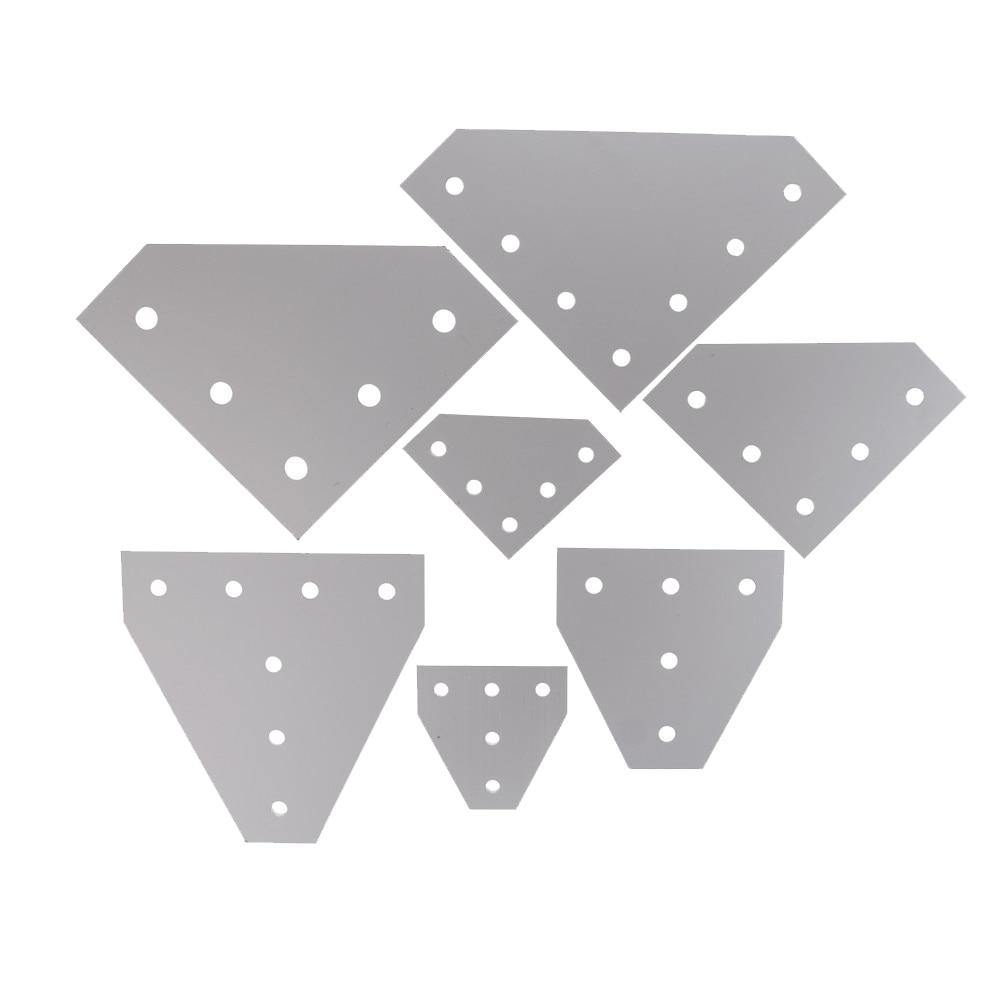 5L Bolts Reinforcement Connection Joining plate   2020 (5 L Joining plate) - Extrusion and CNC