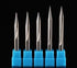 5PCS 10° R0.5 R0.75 R1.0 R1.5 R2.0 L-80MM Tungsten Steel Taper Ball nose bit - Extrusion and CNC