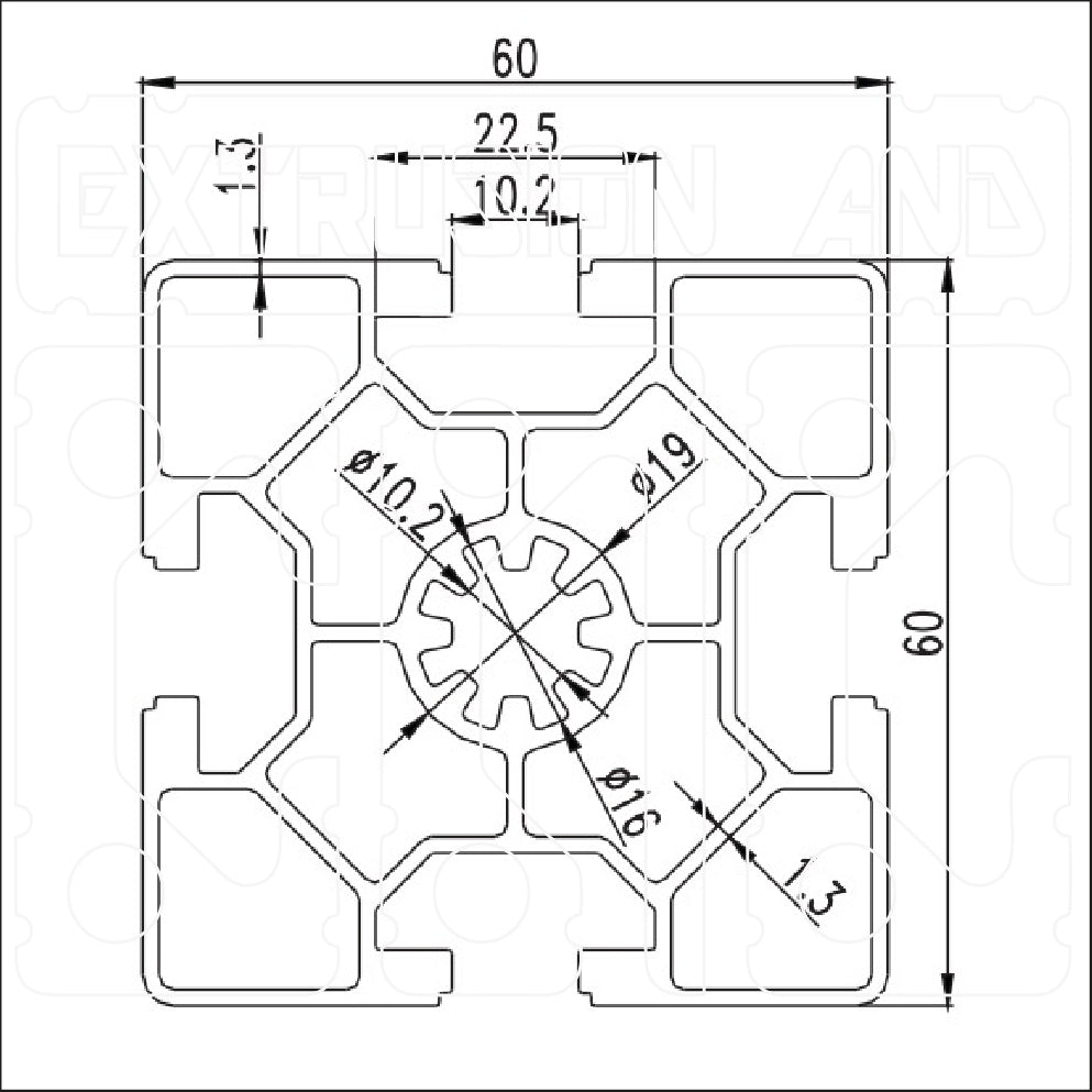 6060A - Extrusion and CNC