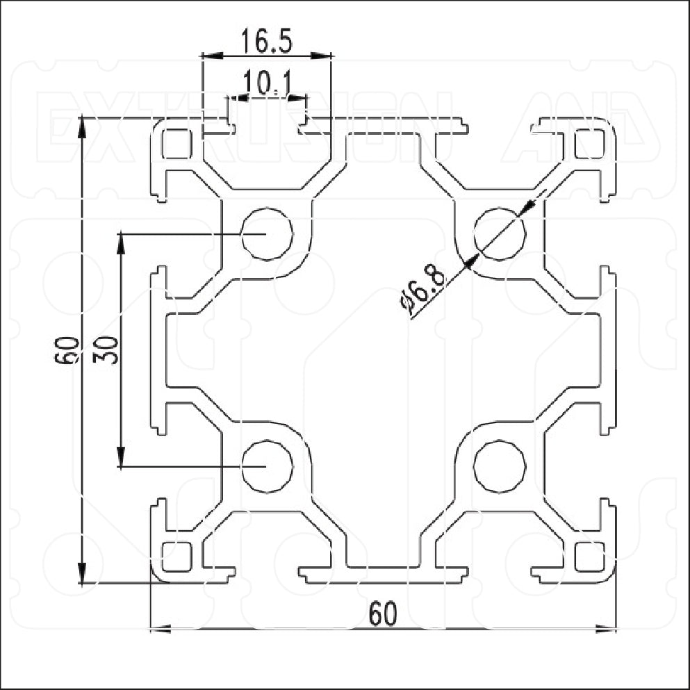 6060 - Extrusion and CNC