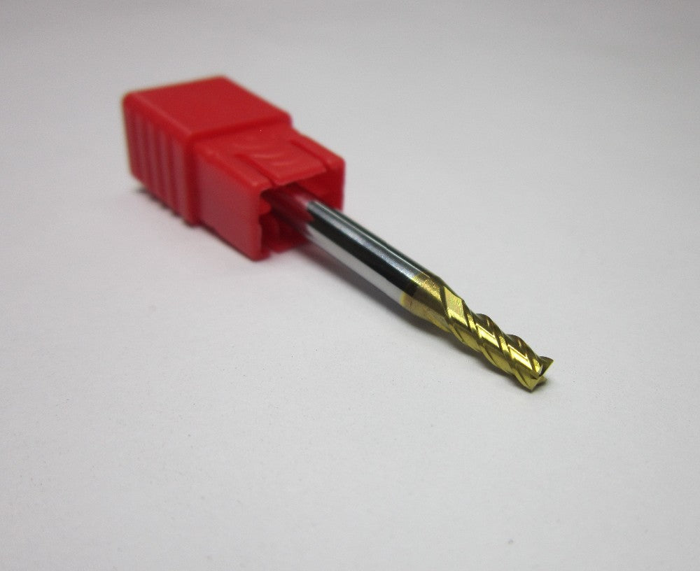 6PCS HRC62 4 flutes Tungsten Carbide End Mills milling cutter bits - Extrusion and CNC