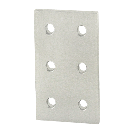 6 Bolts Reinforcement Connection Joining  plate 6060  30s (6 Hole Joining plate) - Extrusion and CNC
