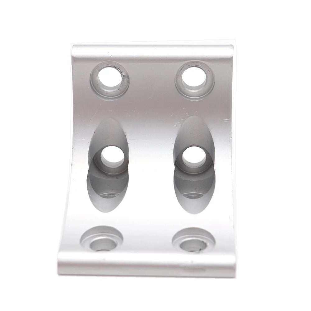 8080-8 hole L Corner Bracket 40 Series - Extrusion and CNC