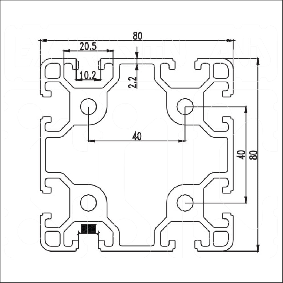 8080 - Extrusion and CNC