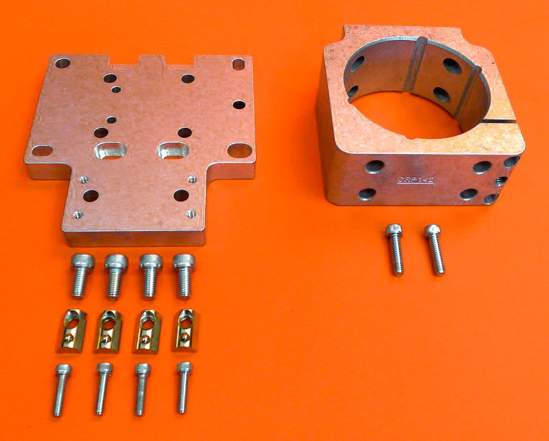 80 mm Spindle Mount - Extrusion and CNC