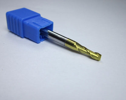 8PCS HRC58 2F Tungsten Carbide End Mills milling cutter set bit - Extrusion and CNC