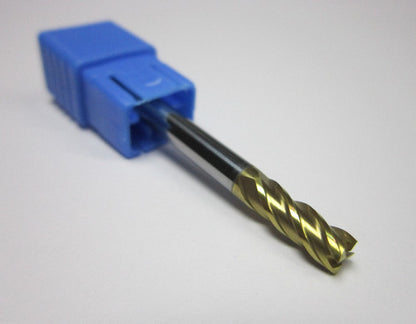 8PCS HRC58 4 flutes Tungsten Carbide End Mills milling cutter bit - Extrusion and CNC