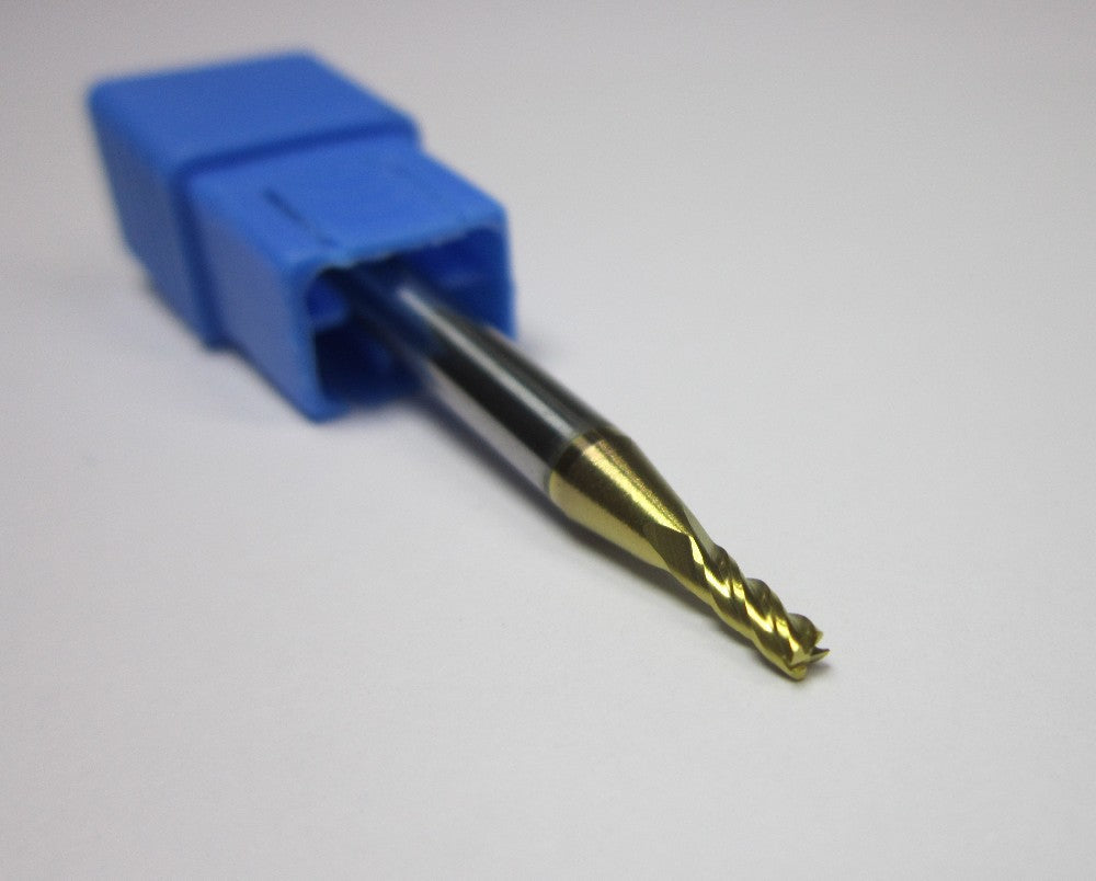 8PCS HRC58 4 flutes Tungsten Carbide End Mills milling cutter bit - Extrusion and CNC