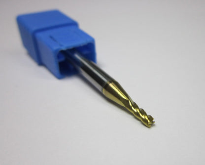 8PCS HRC58 4 flutes Tungsten Carbide End Mills milling cutter bit - Extrusion and CNC