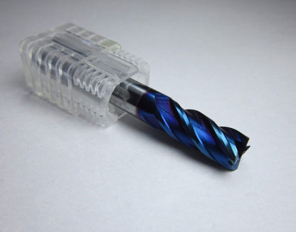 8PCS HRC68 4F Tungsten Carbide End Mills milling cutter bit - Extrusion and CNC