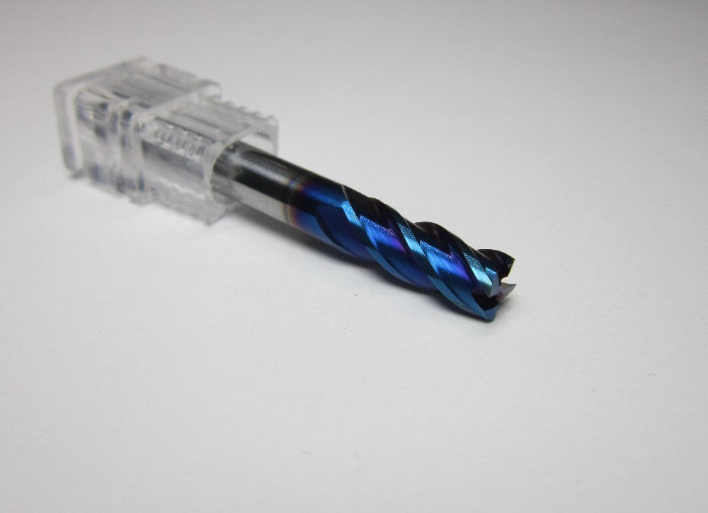 8PCS HRC68 4F Tungsten Carbide End Mills milling cutter bit - Extrusion and CNC
