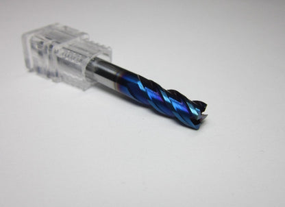 8PCS HRC68 4F Tungsten Carbide End Mills milling cutter bit - Extrusion and CNC