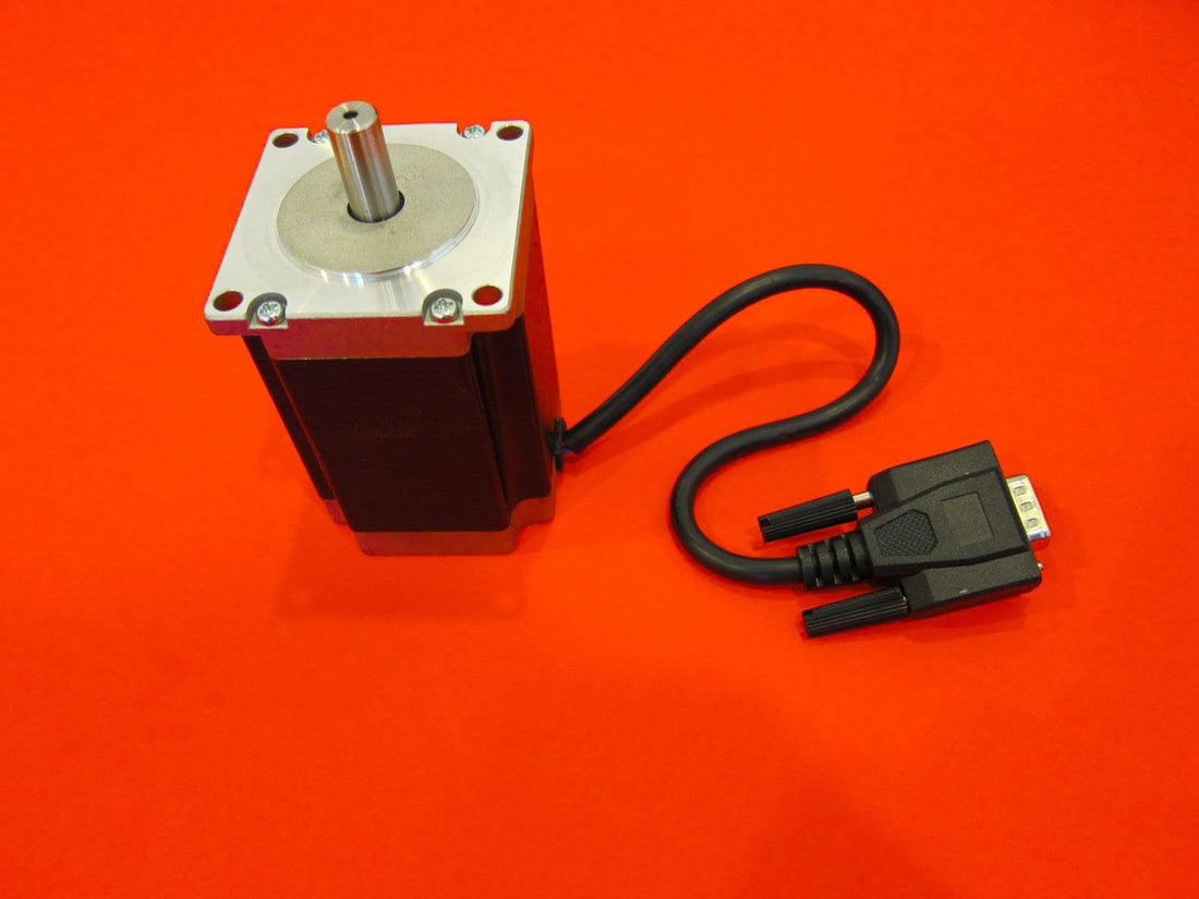 NEMA 23 Stepper Motor, 3/8&quot; Shaft - Extrusion and CNC