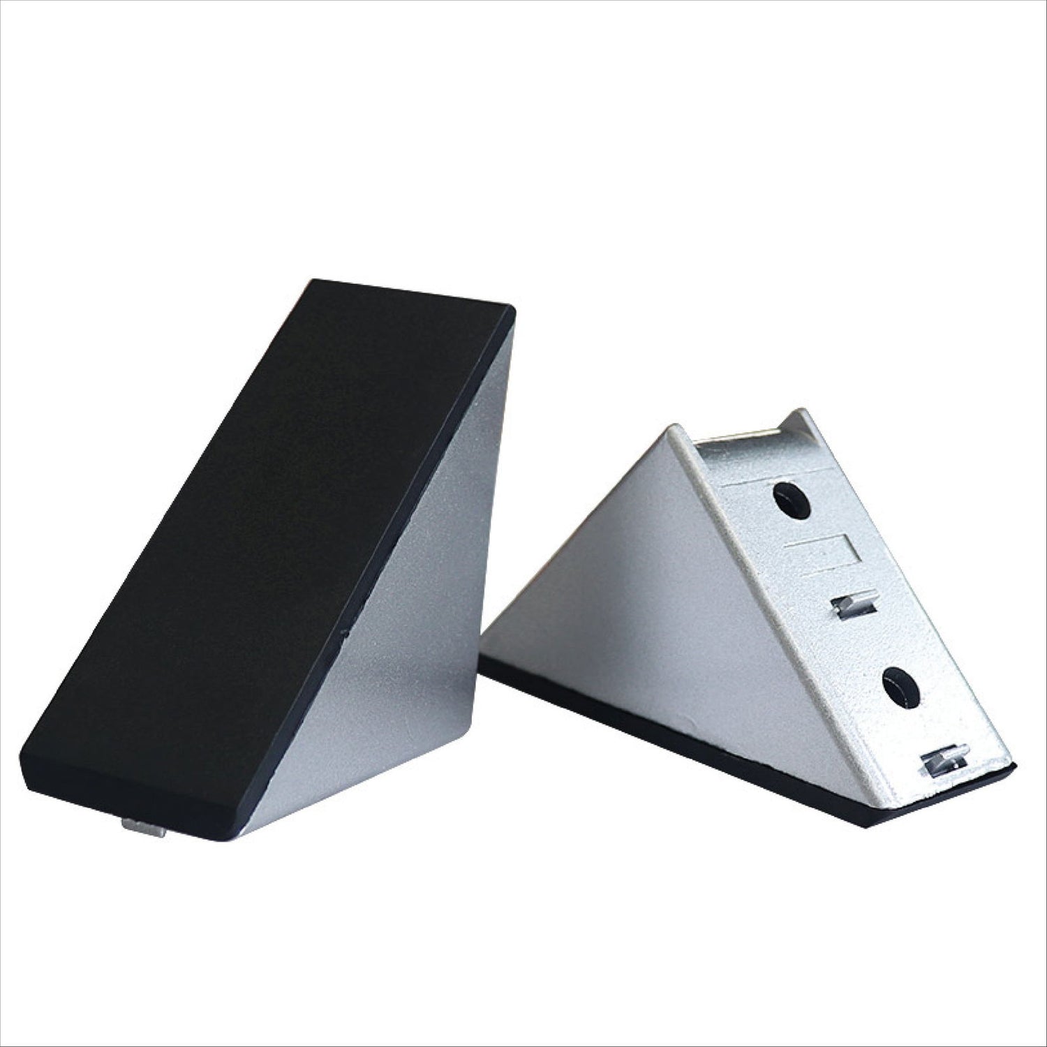90 DEGREE Corner Cast Brackets 3060 with Black Lid -ZINC - Extrusion and CNC
