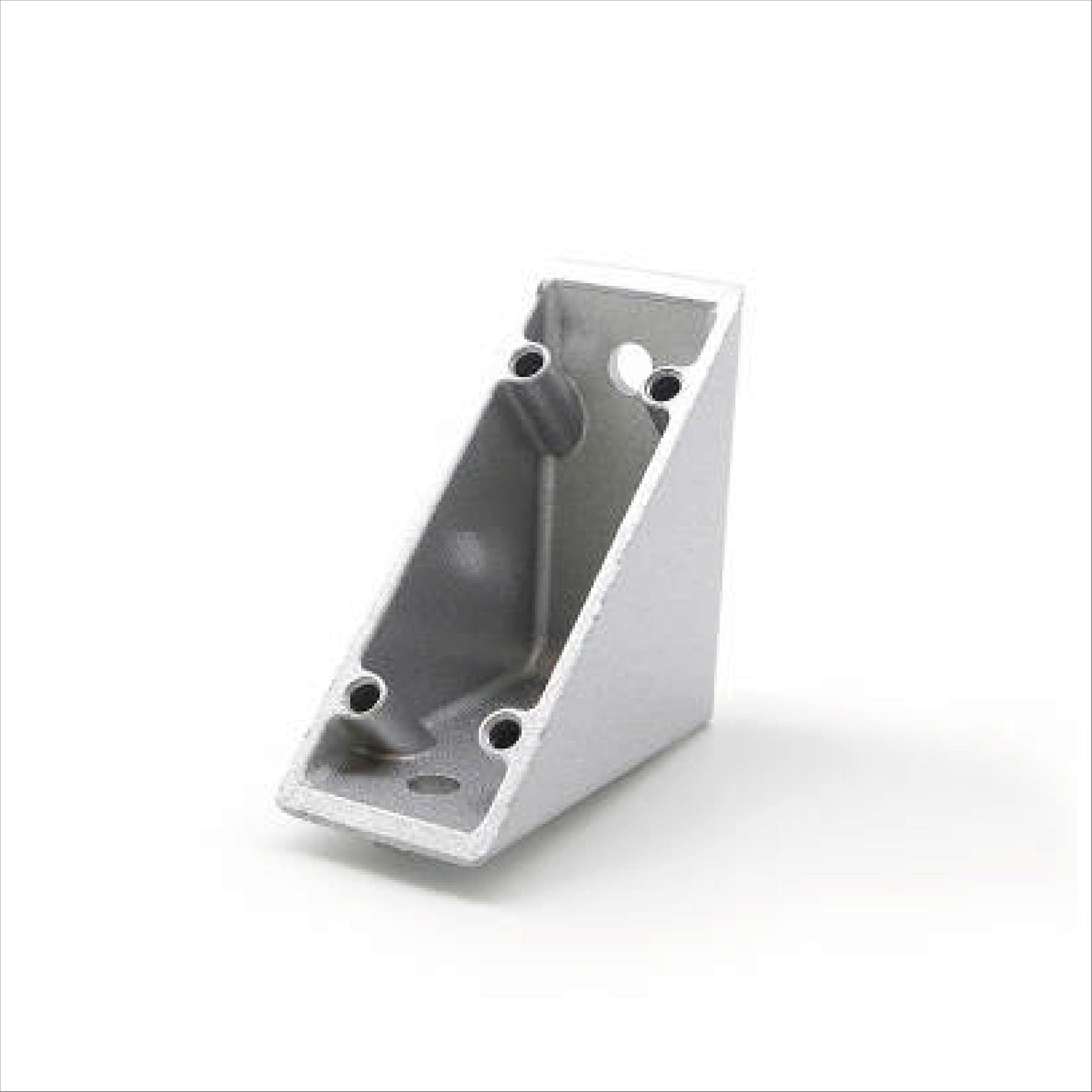 90 DEGREE Corner Cast Brackets 3060 with Black Lid -ZINC - Extrusion and CNC