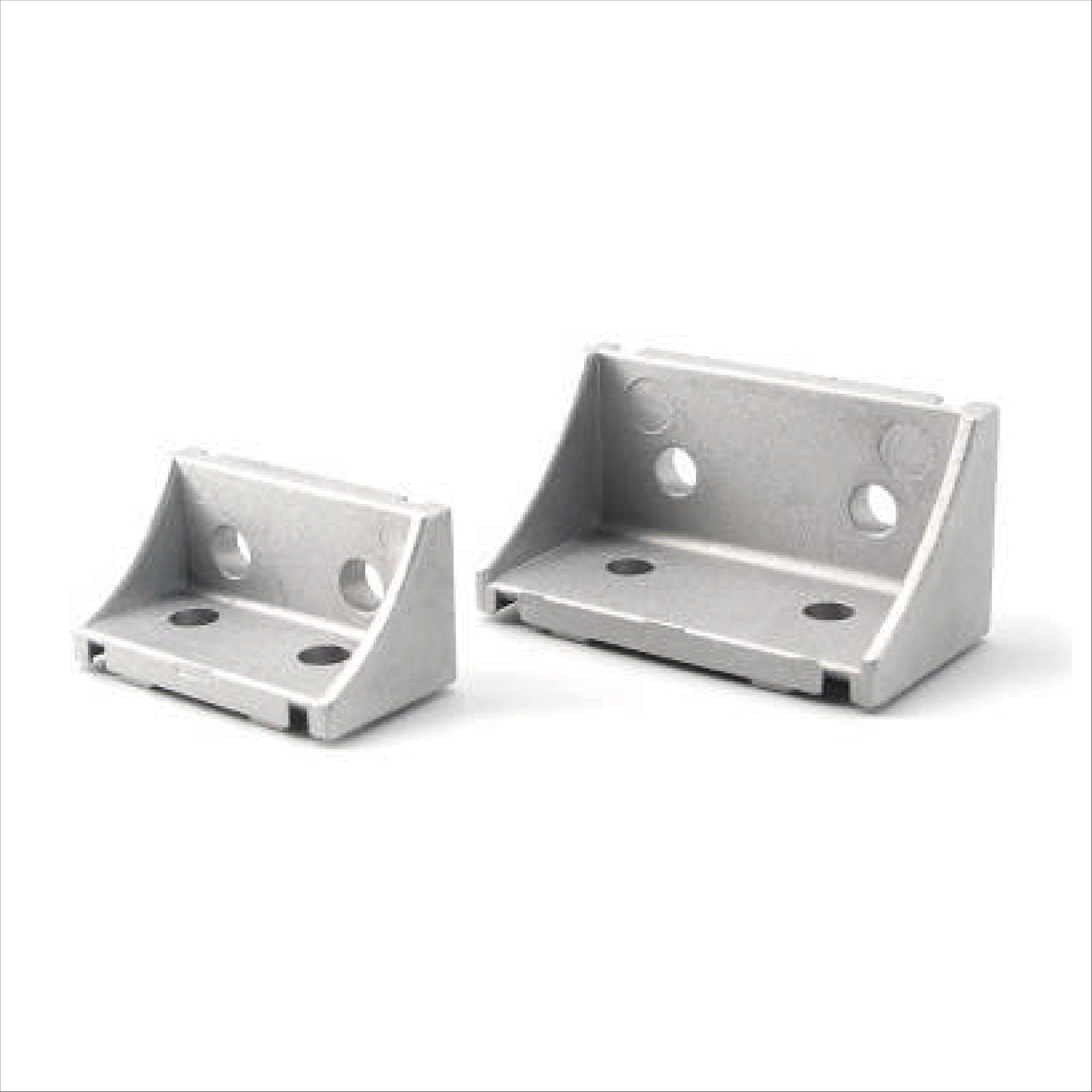 90 DEGREE Corner Cast Brackets 4590 with Black Lid -A - Extrusion and CNC