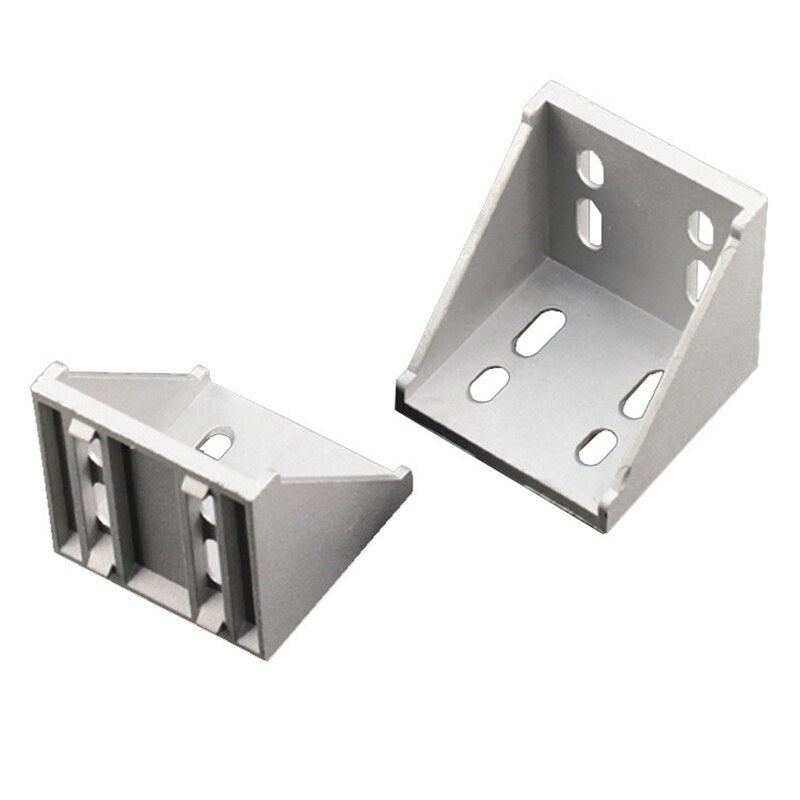 90 Degree 30 series Cast Aluminium Corner Brackets 6060 - Extrusion and CNC