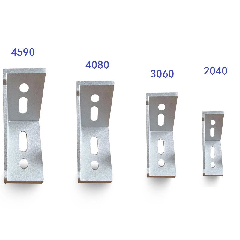 90 Degree 45 series Cast Aluminium Corner Brackets 4590 - Extrusion and CNC